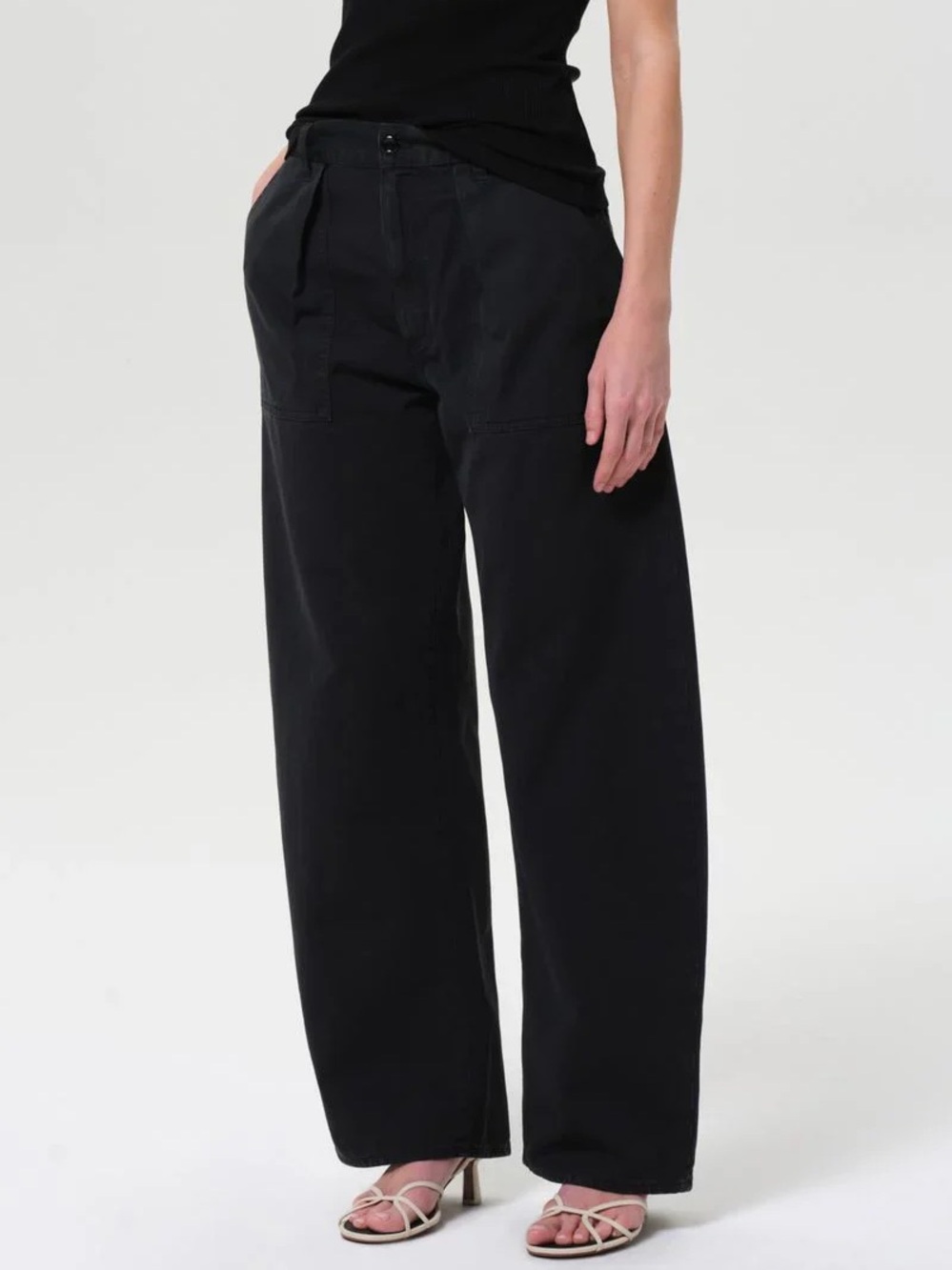 AGOLDE Sefton Black Utility Pants